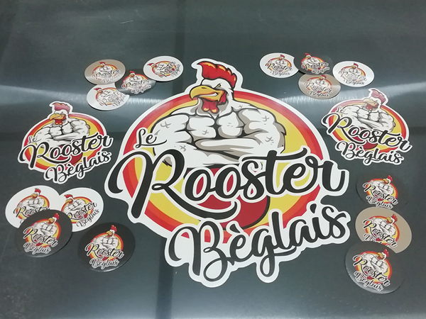 Stickers autocollants Le Rooster Bèglais