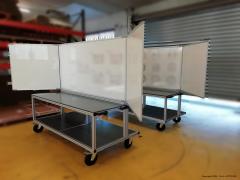 Fabrication de bureaux industriels mobiles tout-terrain